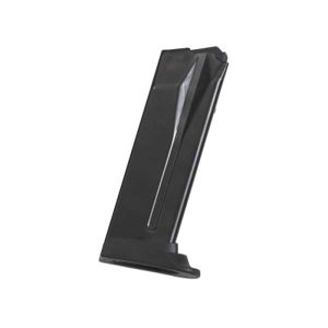 H&k usp45 handgun magazine black with extended floorplate. 45 acp 12/rd