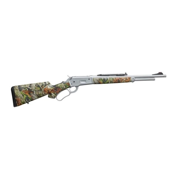 Pedersoli guide master boar buster rifle. 45-70 gov't 5rd magazine 19" 5/8"x24 threaded barrel camo
