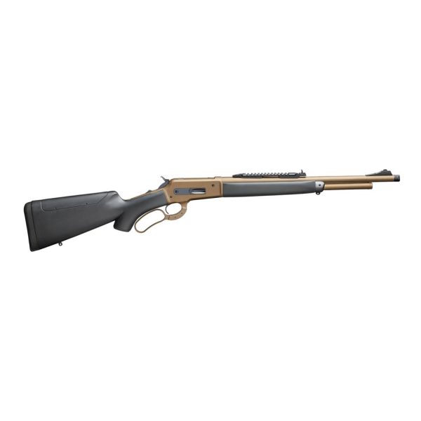 Ifg model 86/71 lever action boarbuster bronze cerakote mk ii rifle. 45-70 govt 5rd capacity 19" barrel silicon grip