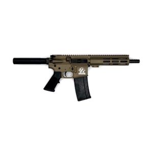 Great lakes ar-15 pistol. 223 wylde 30rd magazine 7. 5" nitride barrel bronze finish