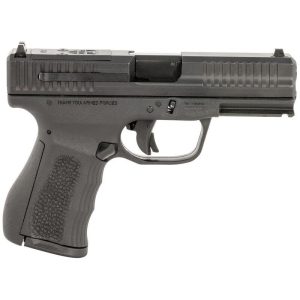 Fmk mach 9 handgun 9mm luger 10rd magazine(1) 4" barrel optic ready black frame