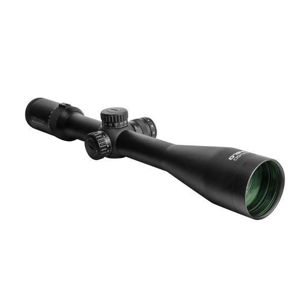 Konus diablo series 6-24x50 rifle scope modified half mil dot reticle illuminated black