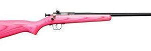 Crickett "my first rifle". 22 lr 16" barrel synthetic stock- pink