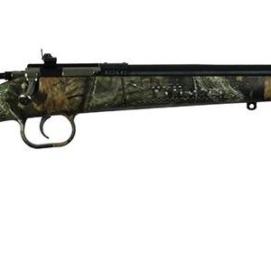 Keystone crickett compact rifle. 22 wmr single shot 16. 125" barrel camo