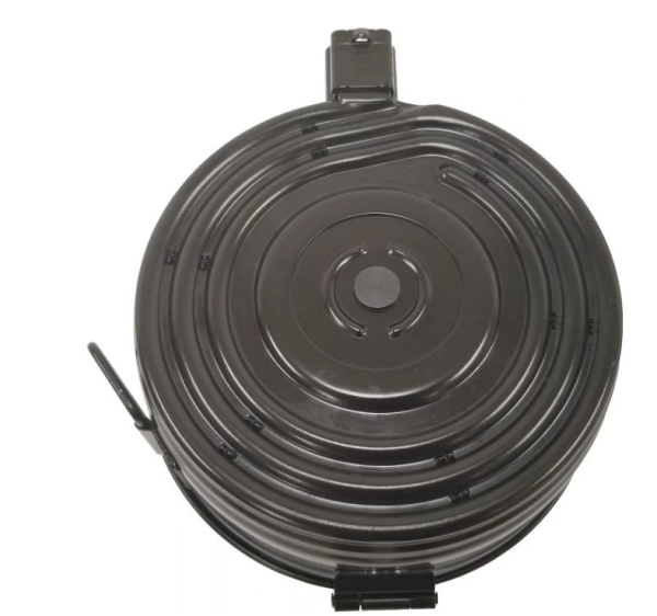 Kci usa ak-47 rifle drum magazine 7. 62x39mm 75/rd black