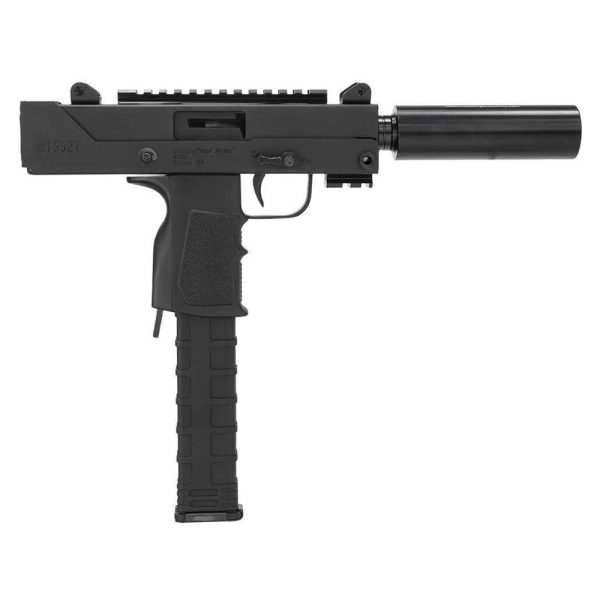 Mpa defender 9mm side cocker w/scope mount blk