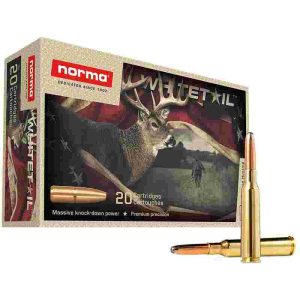 Norma whitetail rifle ammunition 6. 5x55 se 156gr psp 2559 fps 20/ct