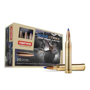 Norma bondstrike rifle ammunition. 300 prc 180gr pt 2957 fps 20/ct