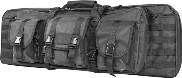 Vism by ncstar double carbine case/urban gray/36 in