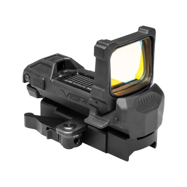 Ncstar vism spd flipdot - solar reflex sight w/kpm mounting system (keymod/picatinny/m-lok)