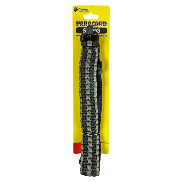 Outdoor connection paracord sling with pb qd swivel