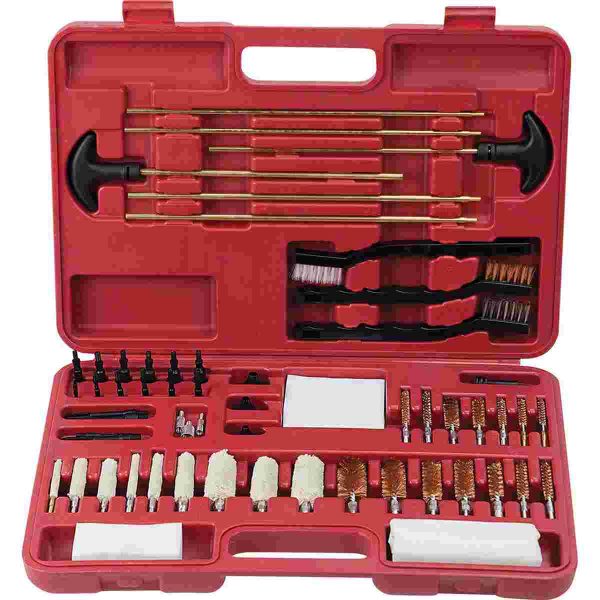 Outers 62 piece universal blow molded gun cleaning kit