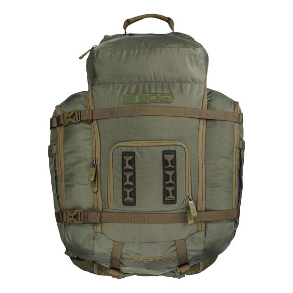 Bog inception xl backpack frame and helix 3500 bivy bag od green