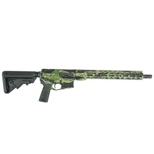 Radical firearms "tiger camo" mil-spec nato rifle 5. 56mm 30rd magazine(30) 16" barrel adjustable stock