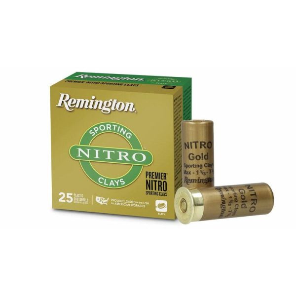 Remington premier nitro shotshells 12ga 2-3/4" 1-1/8 oz 1300 fps #8 25/ct