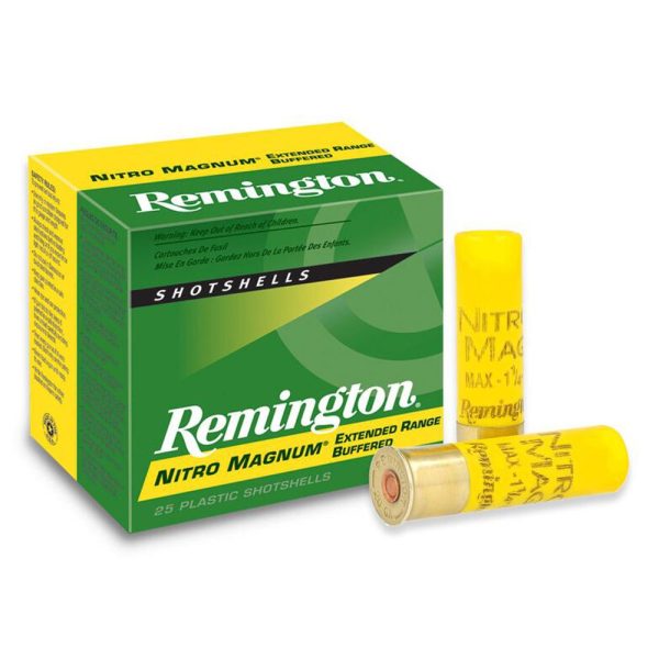 Remingto nitro magnum shotshells 20 ga 3 in 1-1/4 oz #6 1185 fps 25/ct