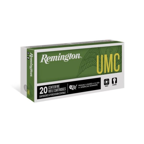 Remington umc rifle ammunition. 303 british 174 gr fmj 2475 fps 20/ct