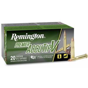 Remington premier accutip varmint rifle ammunition. 22 hornet 35 gr atv 3100 fps 20/ct