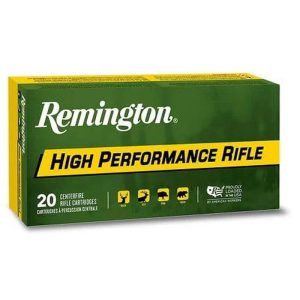 Remington high performance rifle ammunition. 308 win 180gr pspbt 2640 fps 20/ct