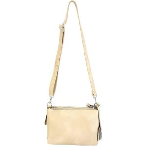 Rugged Rare Iris Concealed Carry Purse Taupe