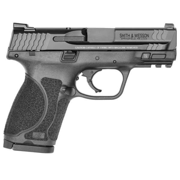 Smith & wesson m&p 9 m2. 0 compact handgun 9mm luger 15rd magazine 3. 6" barrel black night sights le used