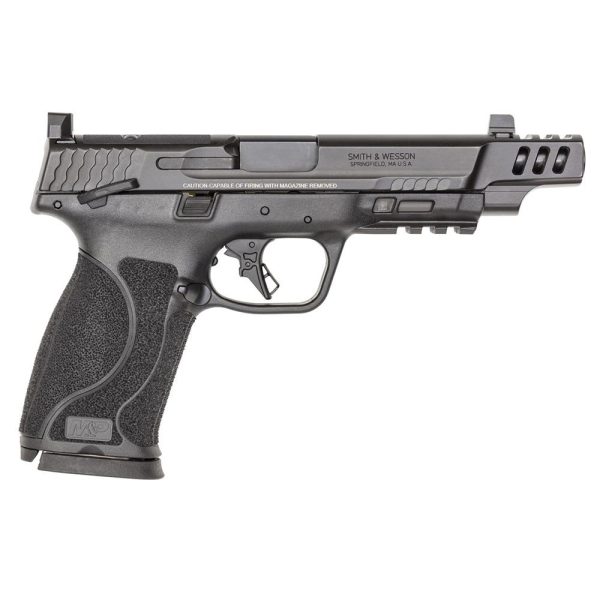 S&w pc m&p 10mm m2. 0 ported optic ready handgun 10mm auto 15rd magazines(2) 5. 6" ported barrel night sights