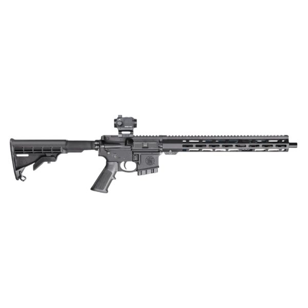 S&w m&p 15 sport iii rifle bundle 5. 56mm 10rd magazine(1) 16" barrel m-lok handguard black w/cts-106 red dot