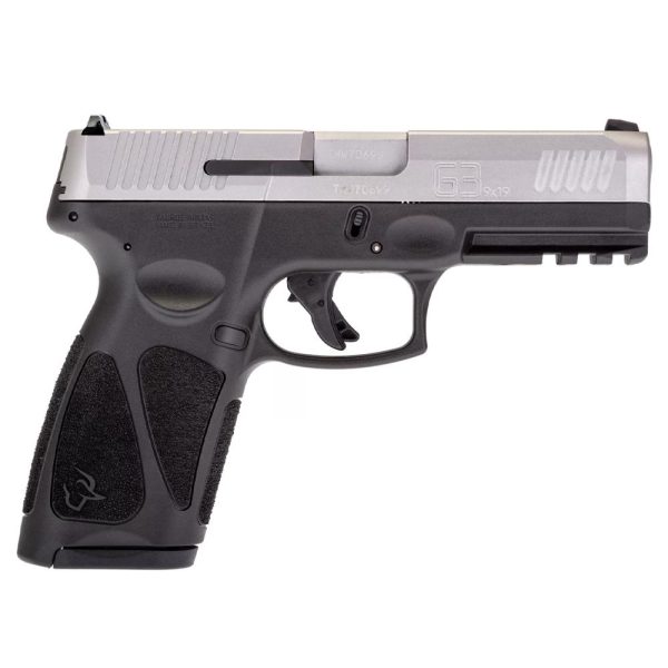 Taurus g3 matte stainless 9mm luger full size 17rds steel sight 4" barrel