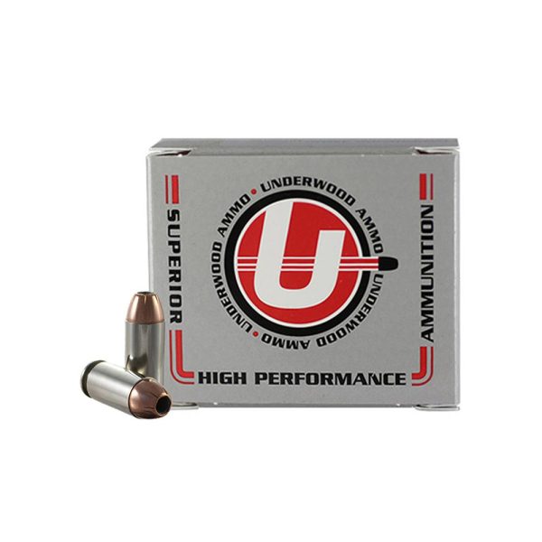 Underwood ammo xtp jacketed hollow point handgun ammunition 40 s&w 155gr jhp 1300 fps 20/ct