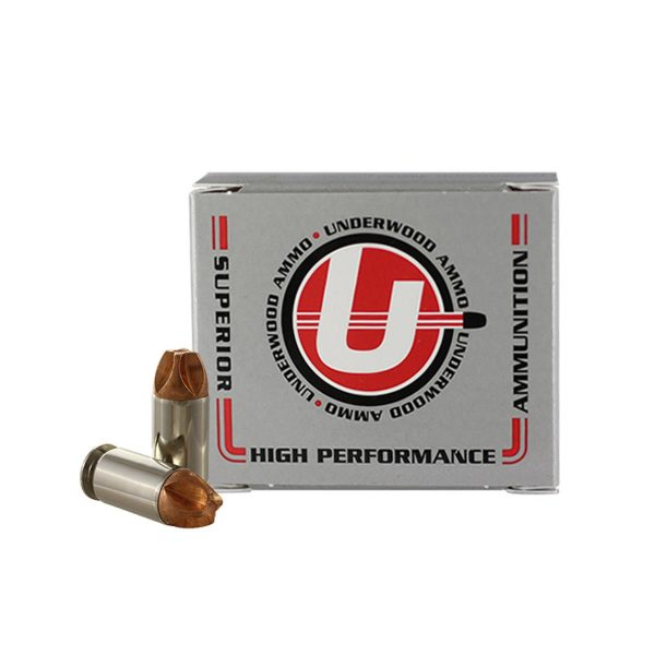 Underwood ammo xtreme defender handgun ammunition. 45 auto (+p) 135gr monolithic solid 1335 fps 20/ct