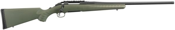 Ruger american predator rifle 6. 5 creedmoor 4rd capacity 22" barrel green stock