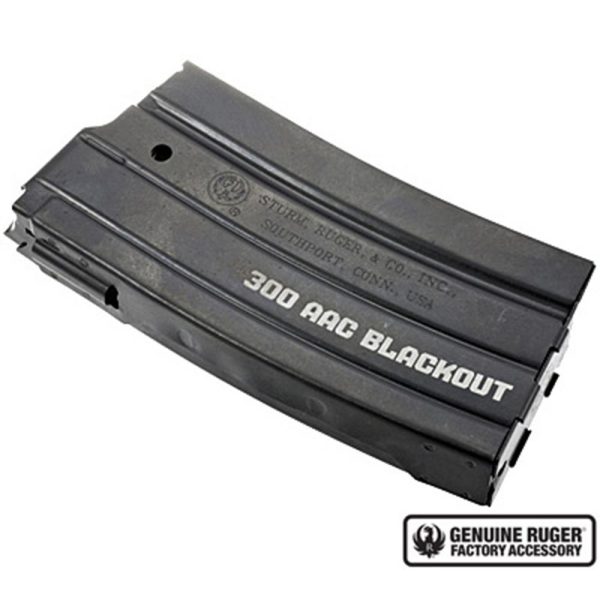 Ruger mini-14 rifle magazine black 300 blackout 20/rd