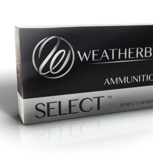 Weatherby select hornady interlock rifle ammuntion. 340 wby mag 250gr 2963 fps 20/ct