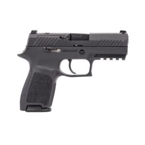 Sig sauer p320 compact handgun 9mm luger 10rd magazines (2) 3. 9" barrel black optic ready