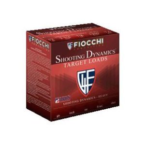 Fiocchi shooting dynamics shotshells 12 ga 2-3/4" 1-1/8oz 1280 fps #8 25/ct
