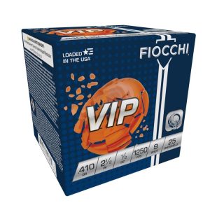 Fiocchi premium target loads. 410 ga 2 1/2"  1/2 oz #9  - 25/box