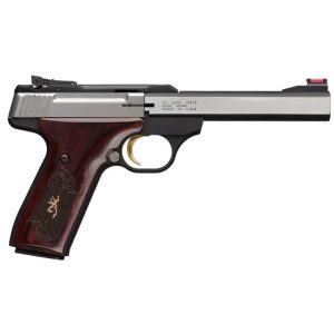 Browning buck mark medallion rosewood handgun. 22lr 10rd magazine  5. 5" barrel pro target sights ca compliant