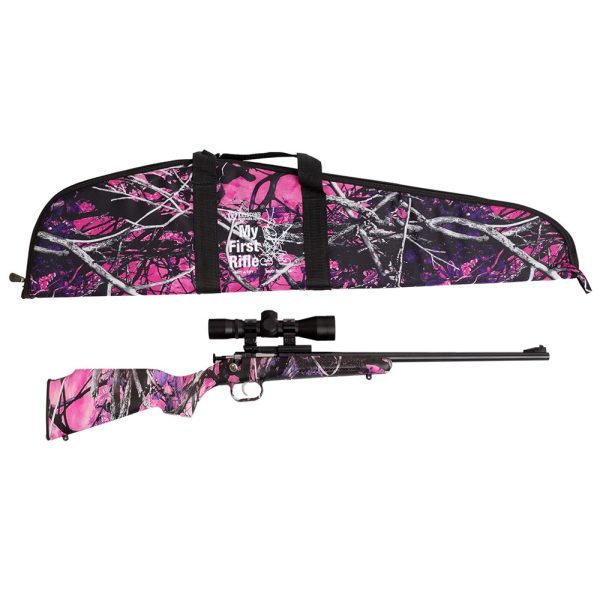 Keystone sporting arms crickett 22lr bl/mg scope pkg