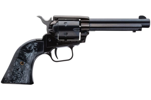 Heritage manufacturing 22lr blue/blk pearl 4. 75" fs