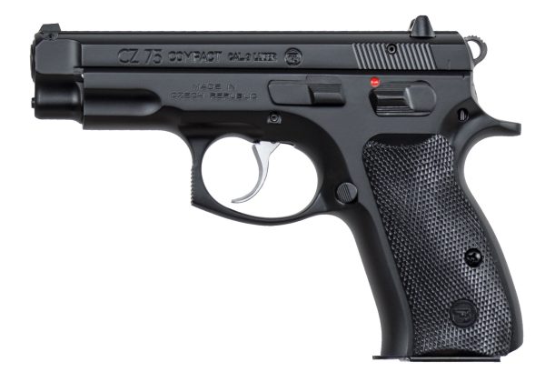 Cz-usa 75 compact 9mm blk 15+1 3. 9"