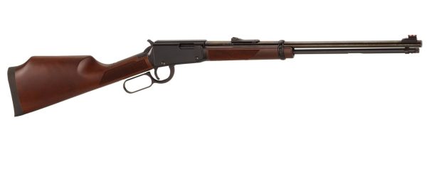 Henry repeating arms lever act varmint 17hmr bl/wd