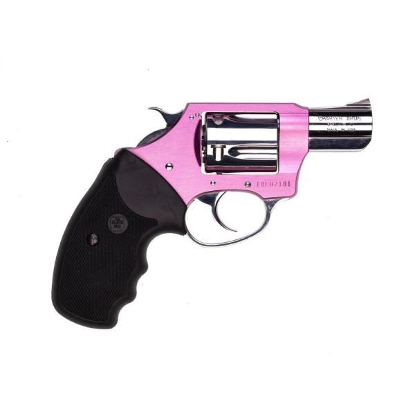 Charter arms chic lady handgun. 38 spl 5rd capacity 2" barrel pink with black compact grip
