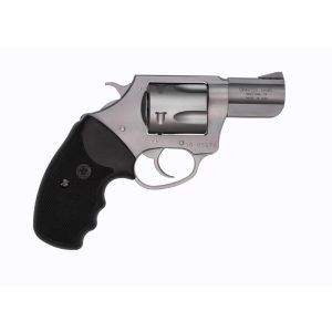 Charter arms. 357 mag pug handgun. 357 mag 5rd capacity 2. 2" barrel silver with full size black grip