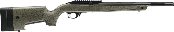 Bergara bxr rimfire rifle. 22 lr 10rd magazine 16. 50" 4140 crmo fluted barrel green/black stock