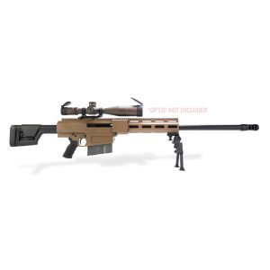 Bushmaster ba50 rifle. 50 bmg 10rd magazine 29" threaded barrel fde with bipod and case