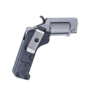 Switch gun stainless steel with belt clip handgun. 22 wmr 5rd capacity. 75" barrel polymer grip belt clip