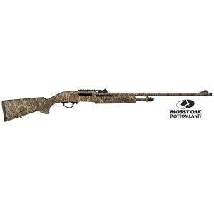 Escort field hunter turkey pump shotgun 20ga 3" chamber 4rd capacity 22" barrel mossy oak bottomland stock