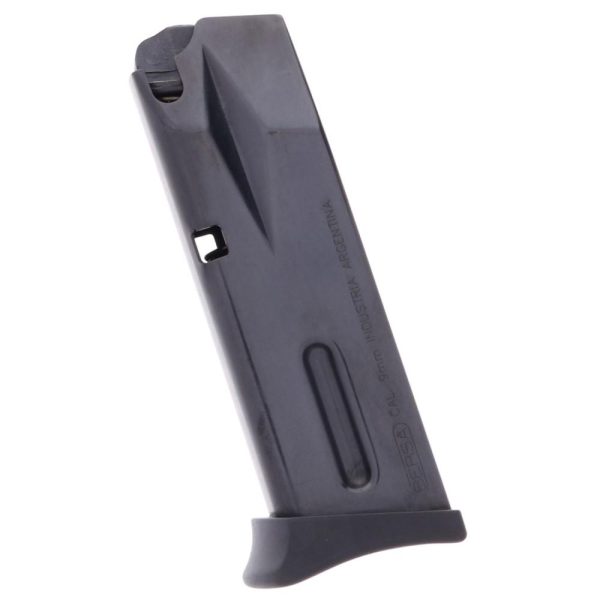 Bersa thunder ultra compact 9 handgun magazine black matte steel 9mm luger 10/rd