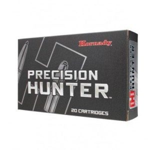 Hornady precision hunter rifle ammunition 7mm wsm 162 gr eld-x 3000 fps 20/ct
