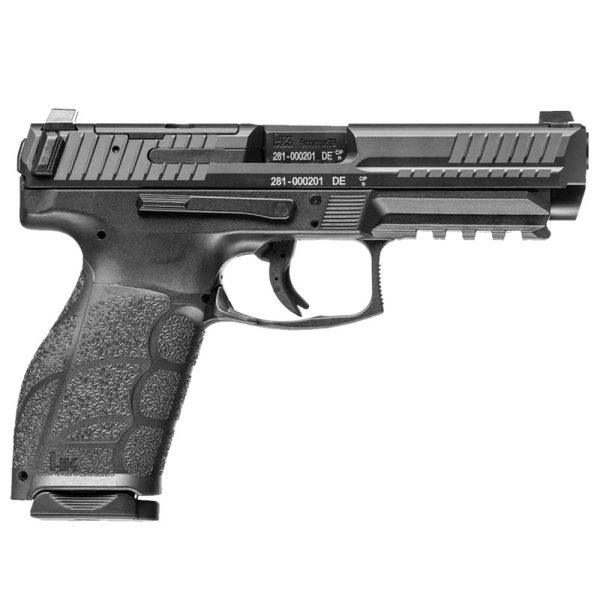 H&k vp9a1 f handgun 9mm luger 17rd (1) & 20rd (1) magazines 4. 53" barrel black optic ready